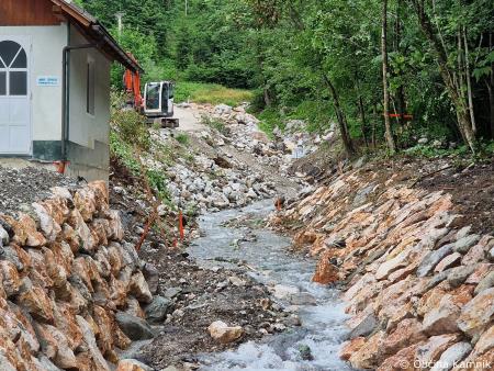 Sanacijska obnova vodotokov in hudournikov po poplavah (2)